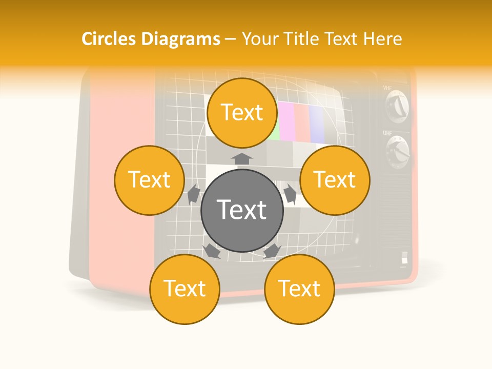 Television Echnology Retro PowerPoint Template