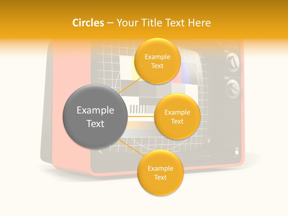 Television Echnology Retro PowerPoint Template