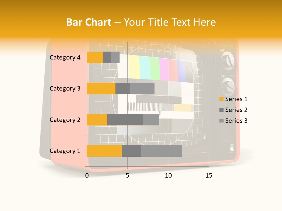 Television Echnology Retro PowerPoint Template