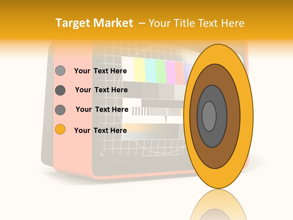 Television Echnology Retro PowerPoint Template