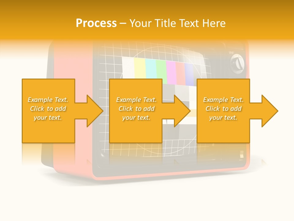 Television Echnology Retro PowerPoint Template