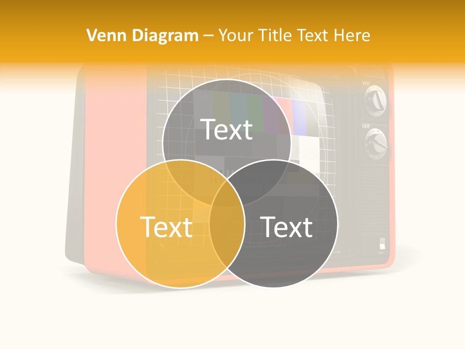 Television Echnology Retro PowerPoint Template