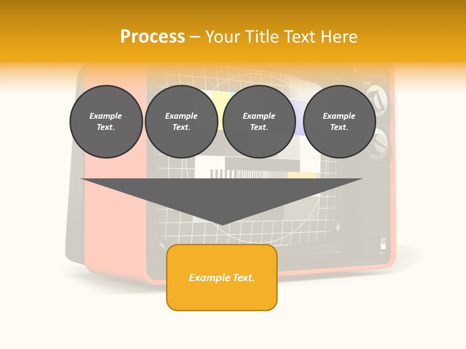 Television Echnology Retro PowerPoint Template