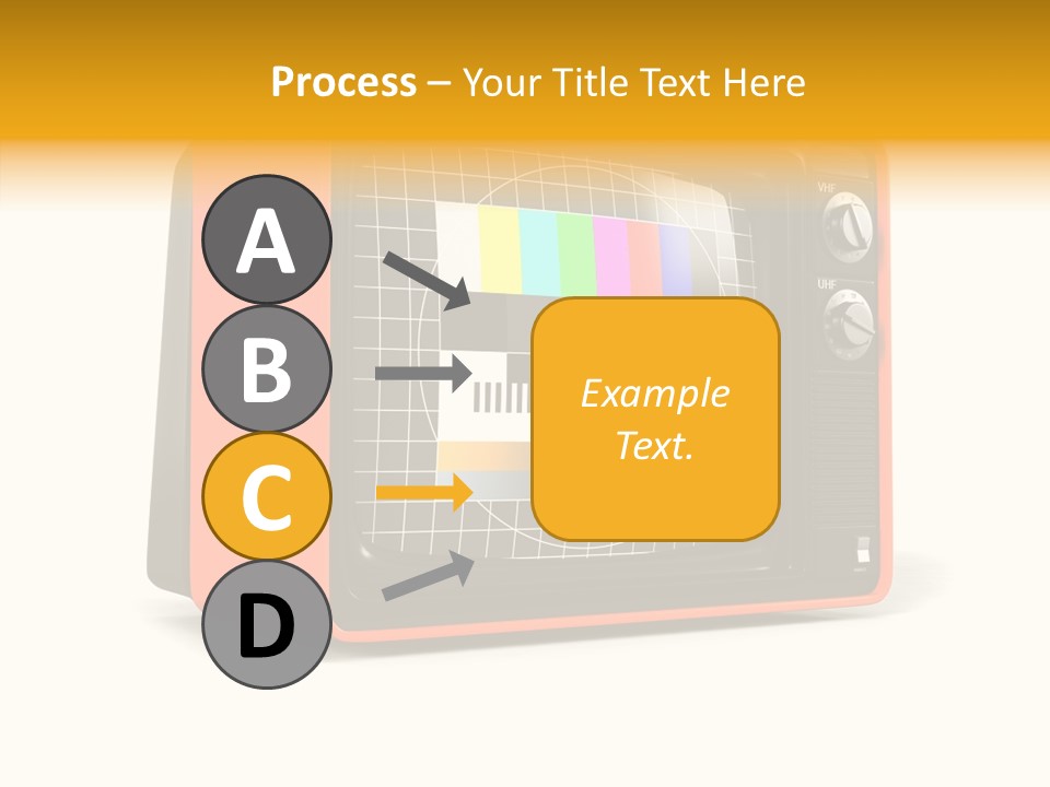 Television Echnology Retro PowerPoint Template
