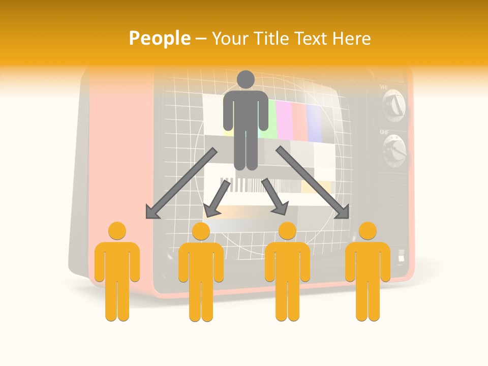 Television Echnology Retro PowerPoint Template