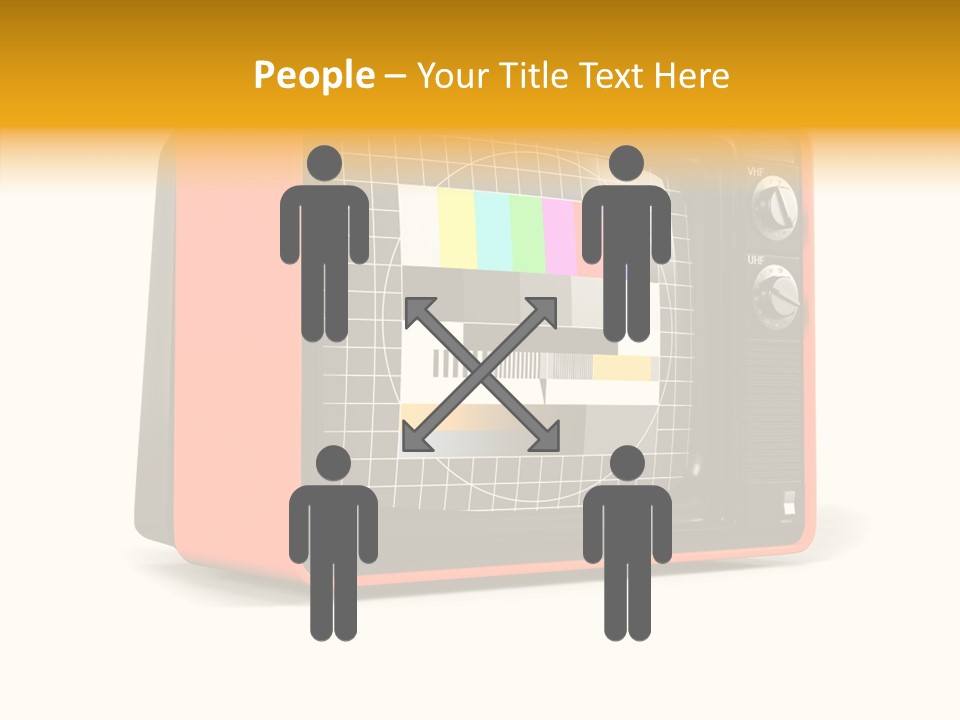 Television Echnology Retro PowerPoint Template