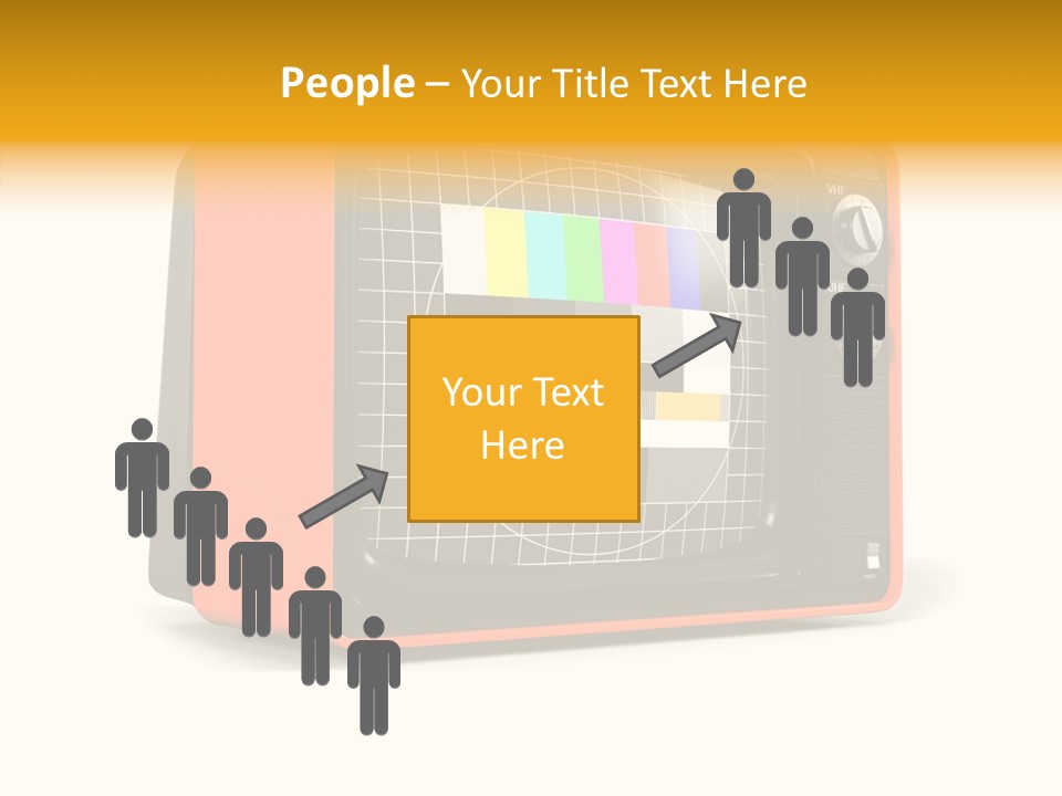 Television Echnology Retro PowerPoint Template