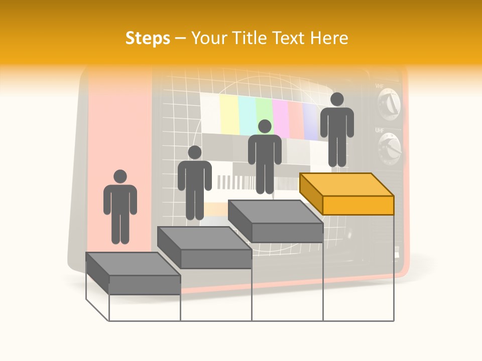 Television Echnology Retro PowerPoint Template