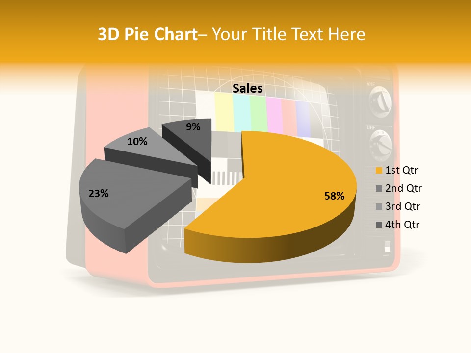 Television Echnology Retro PowerPoint Template