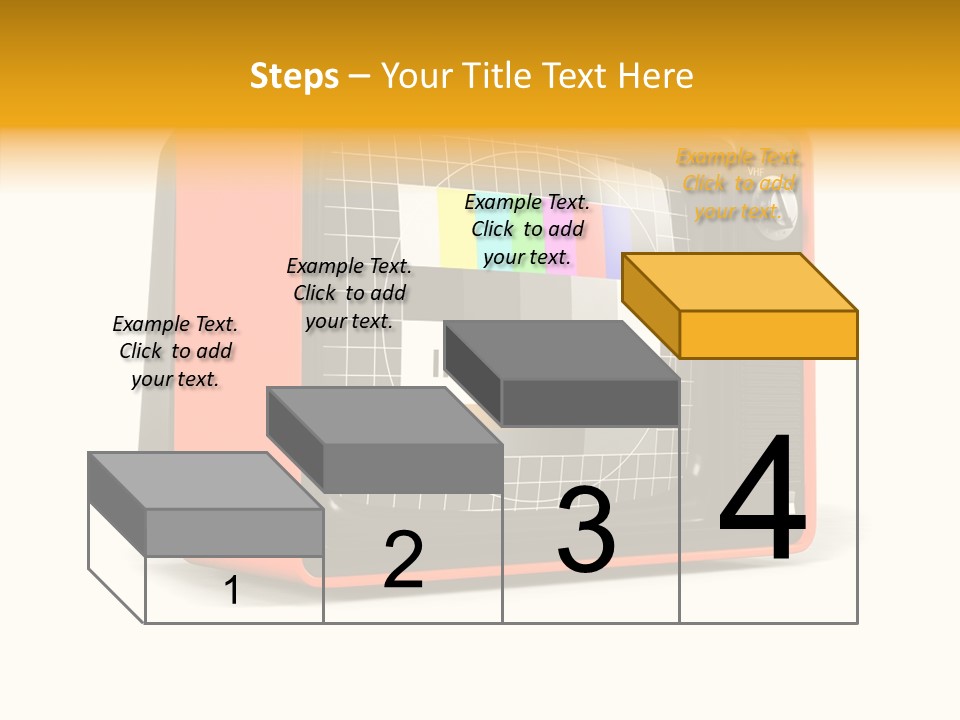 Television Echnology Retro PowerPoint Template