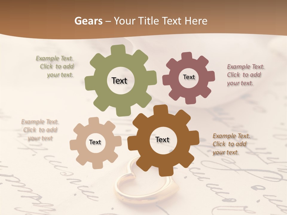 Symbol Decorative Background PowerPoint Template