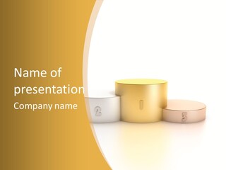 Beam Podium Two PowerPoint Template