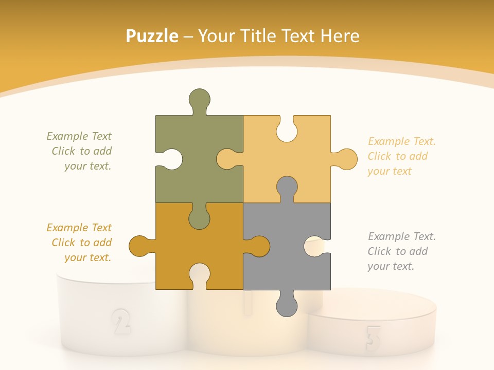 Beam Podium Two PowerPoint Template