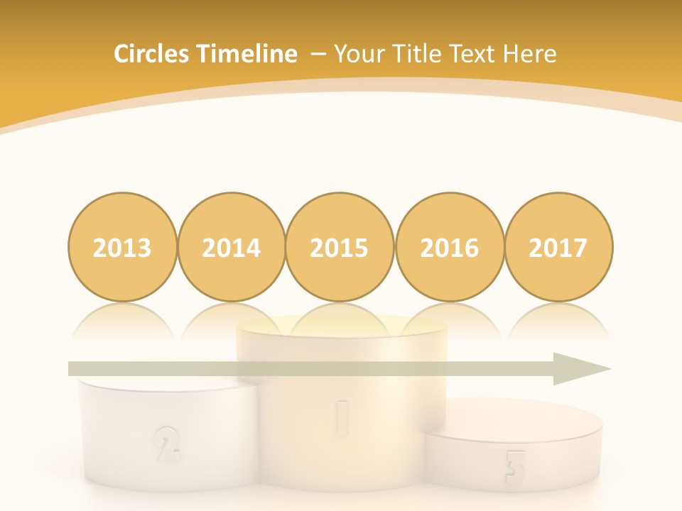 Beam Podium Two PowerPoint Template