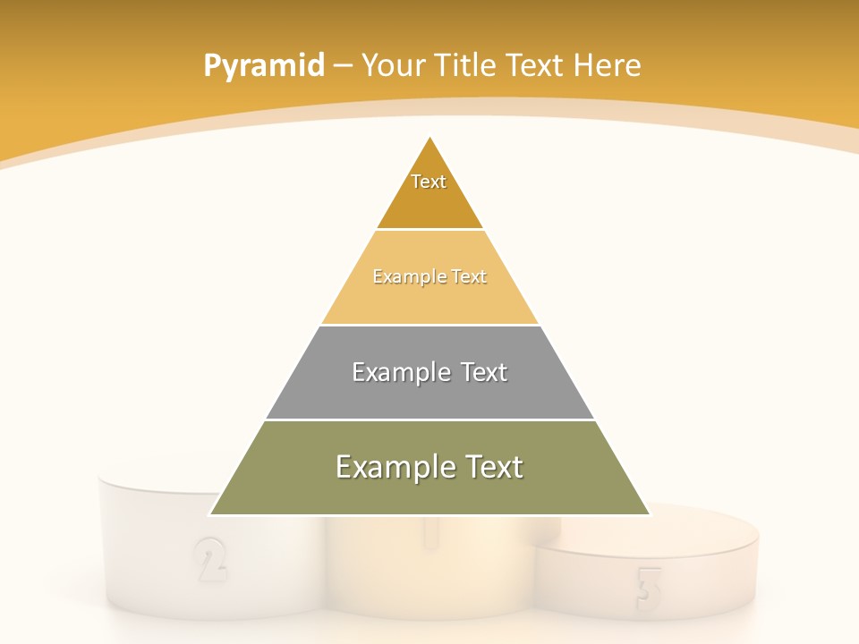 Beam Podium Two PowerPoint Template