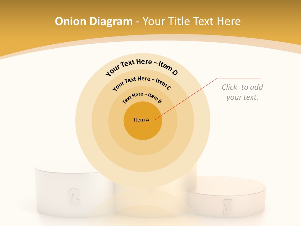 Beam Podium Two PowerPoint Template