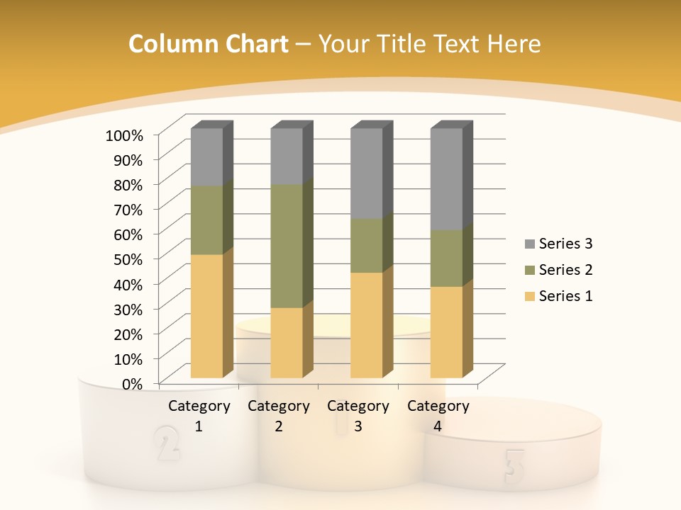Beam Podium Two PowerPoint Template