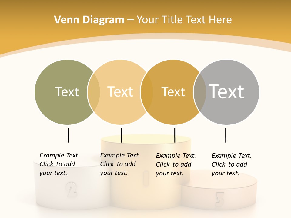 Beam Podium Two PowerPoint Template