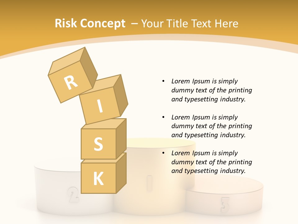 Beam Podium Two PowerPoint Template