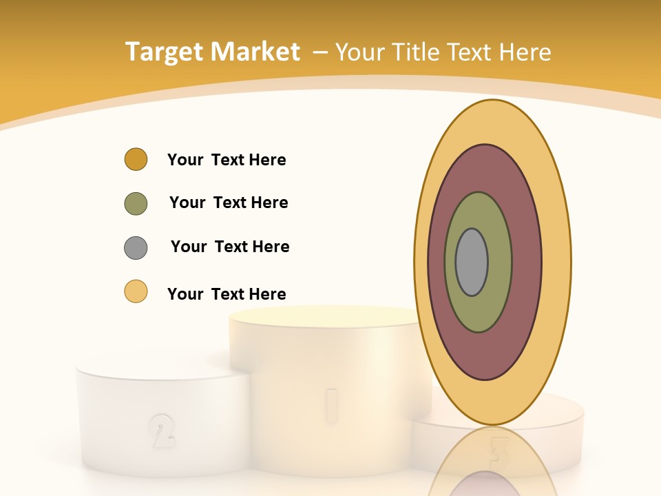 Beam Podium Two PowerPoint Template