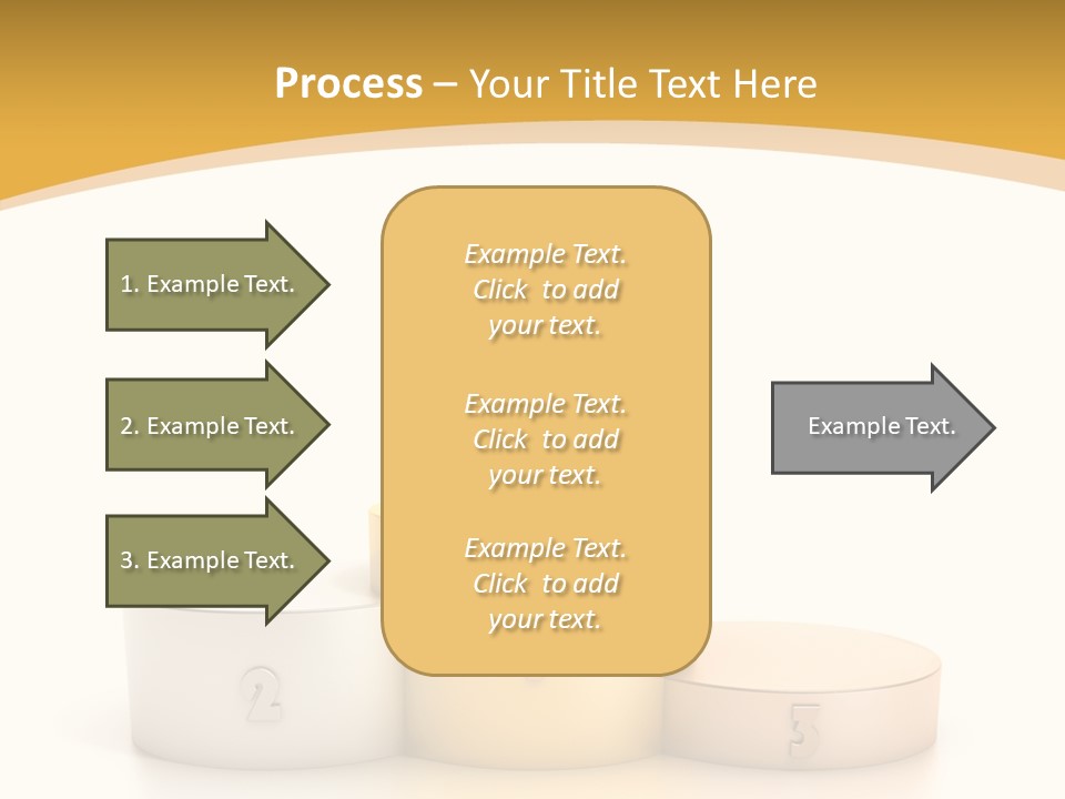 Beam Podium Two PowerPoint Template