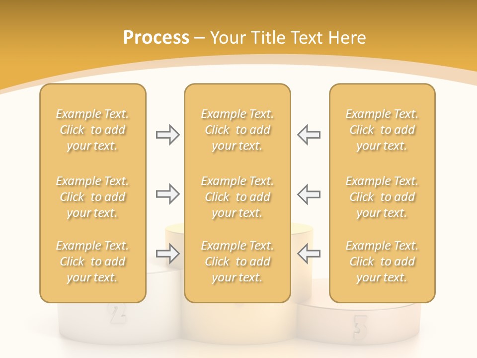 Beam Podium Two PowerPoint Template