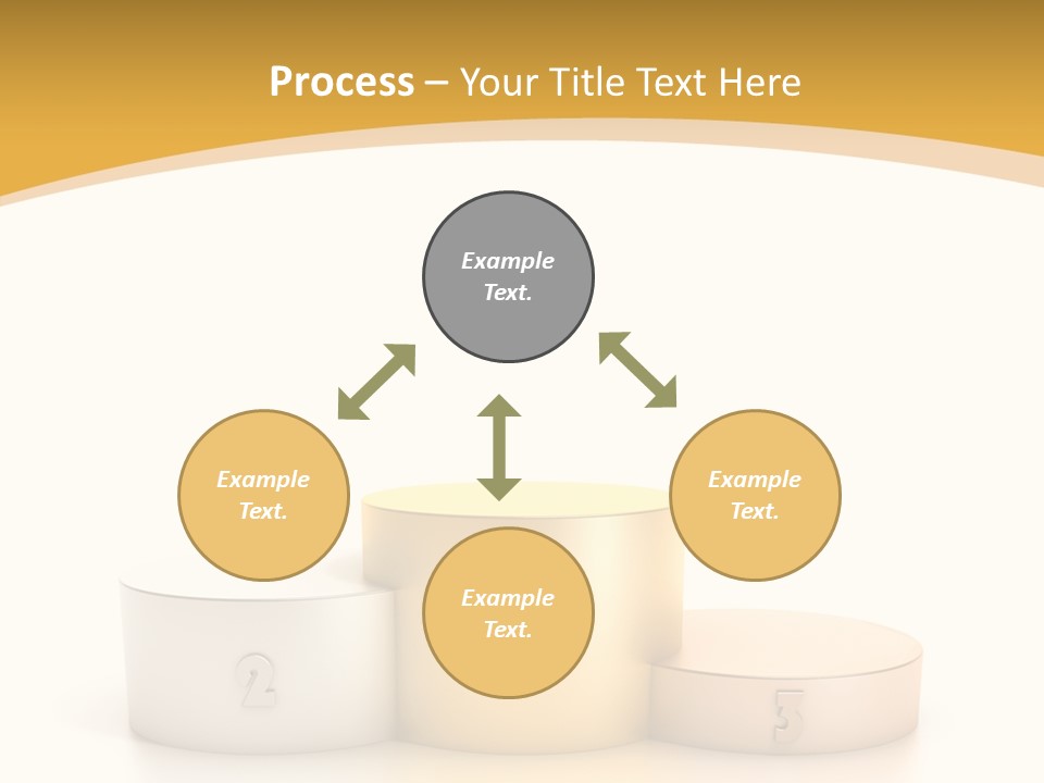 Beam Podium Two PowerPoint Template