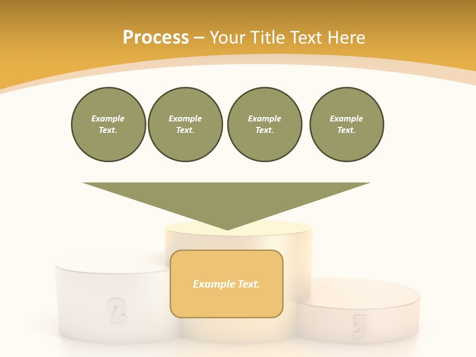 Beam Podium Two PowerPoint Template