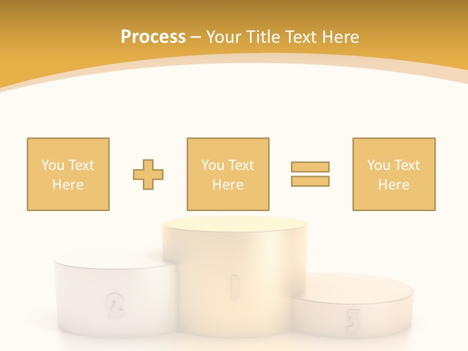 Beam Podium Two PowerPoint Template