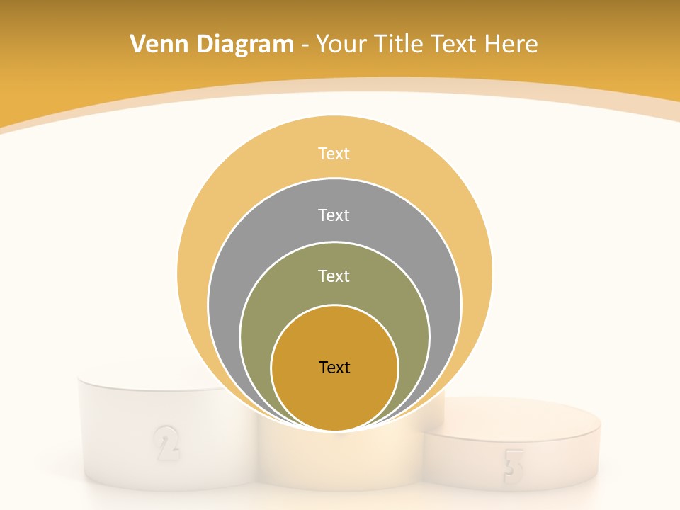 Beam Podium Two PowerPoint Template