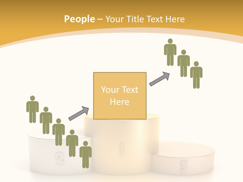 Beam Podium Two PowerPoint Template