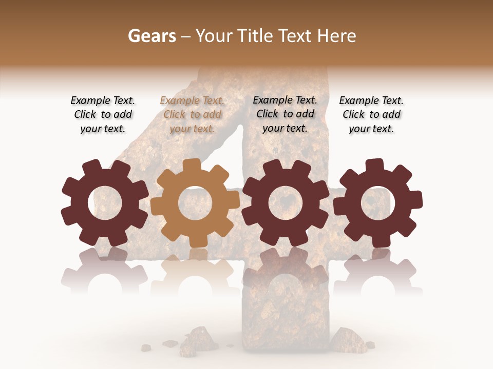 Five Set Font PowerPoint Template