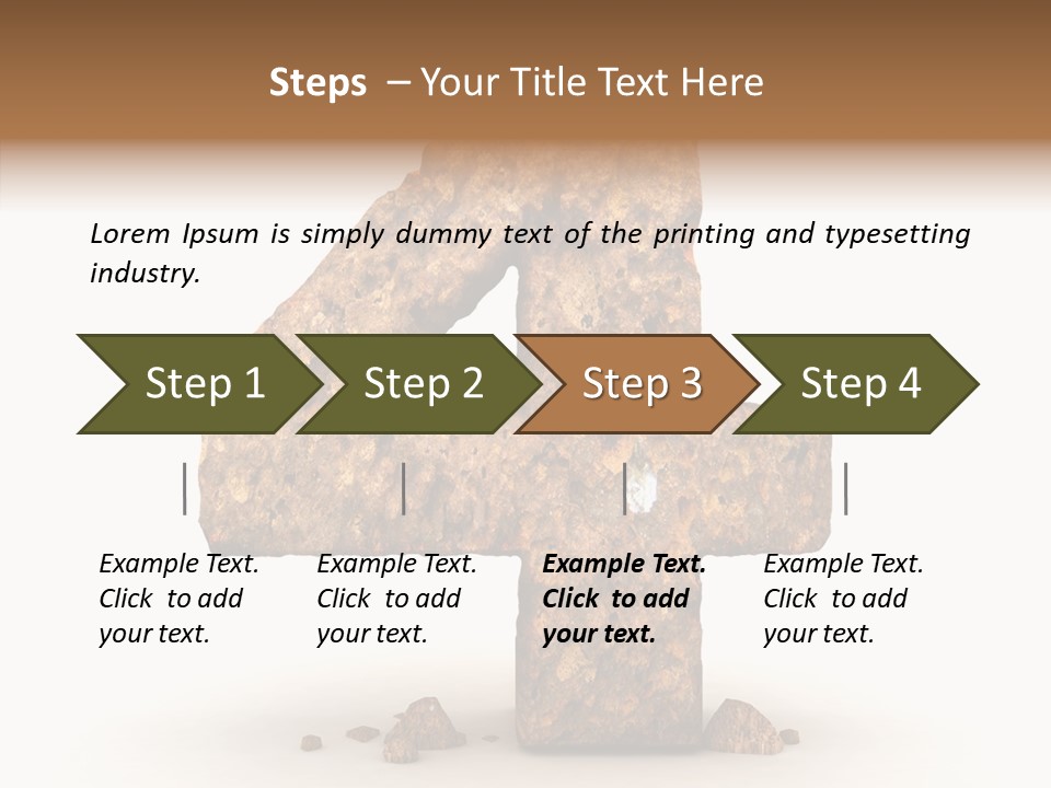 Five Set Font PowerPoint Template