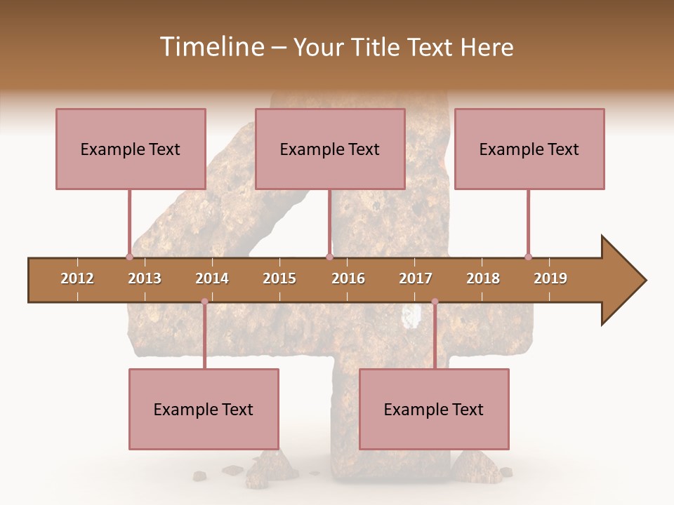 Five Set Font PowerPoint Template