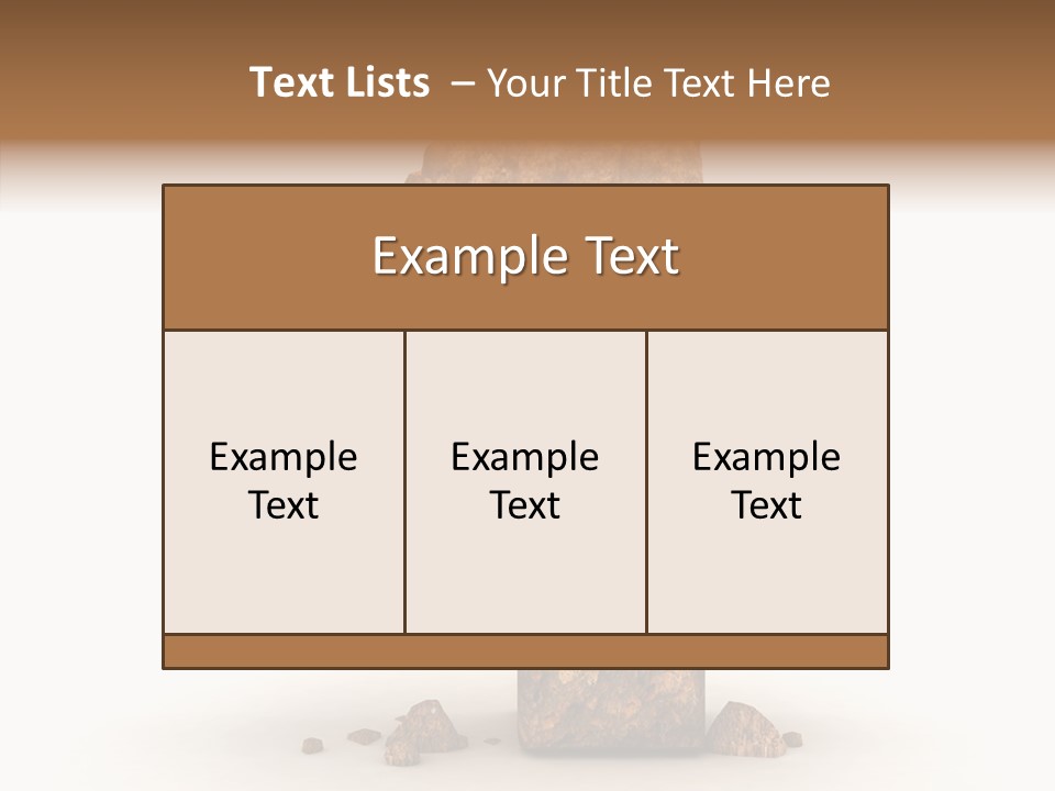 Five Set Font PowerPoint Template