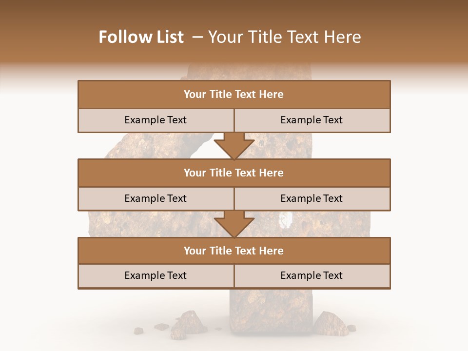 Five Set Font PowerPoint Template