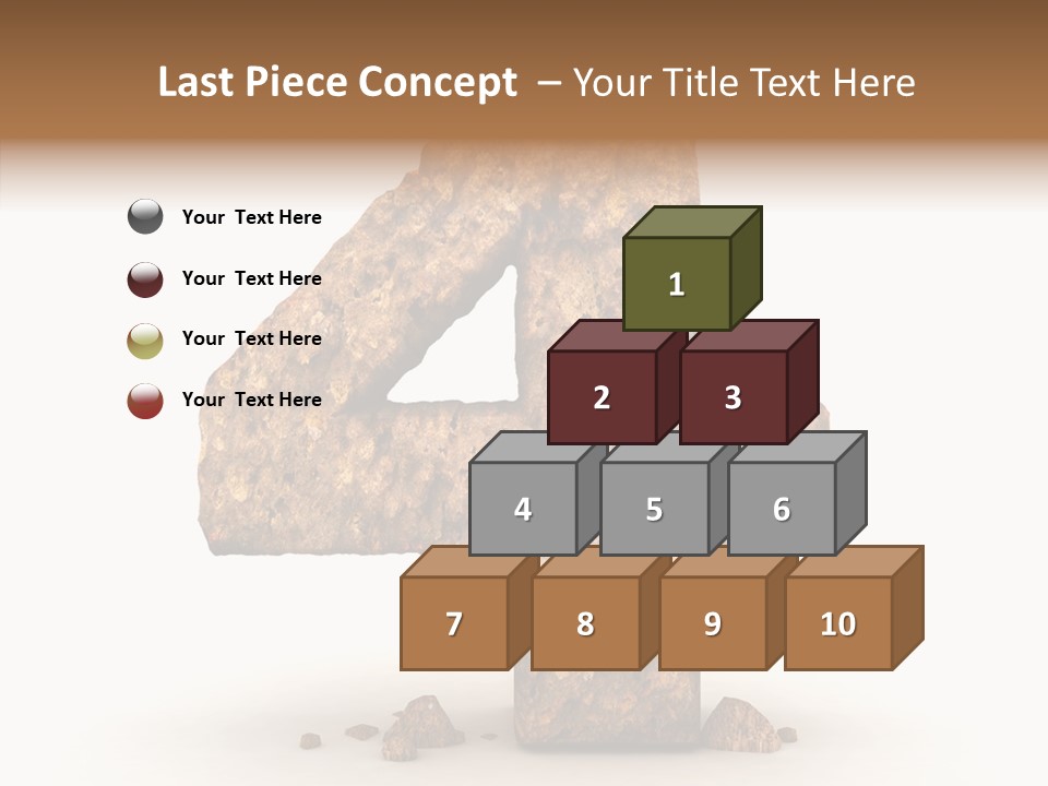 Five Set Font PowerPoint Template