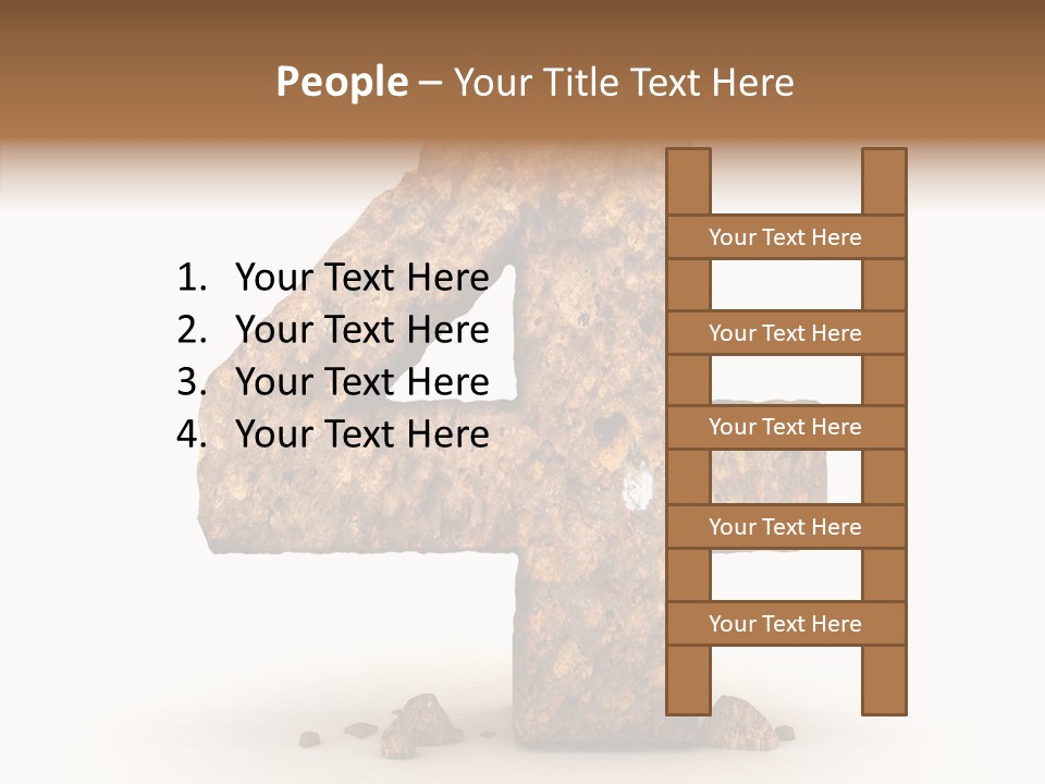 Five Set Font PowerPoint Template