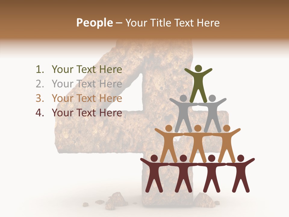 Five Set Font PowerPoint Template