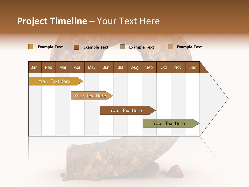 Business Rock Font PowerPoint Template