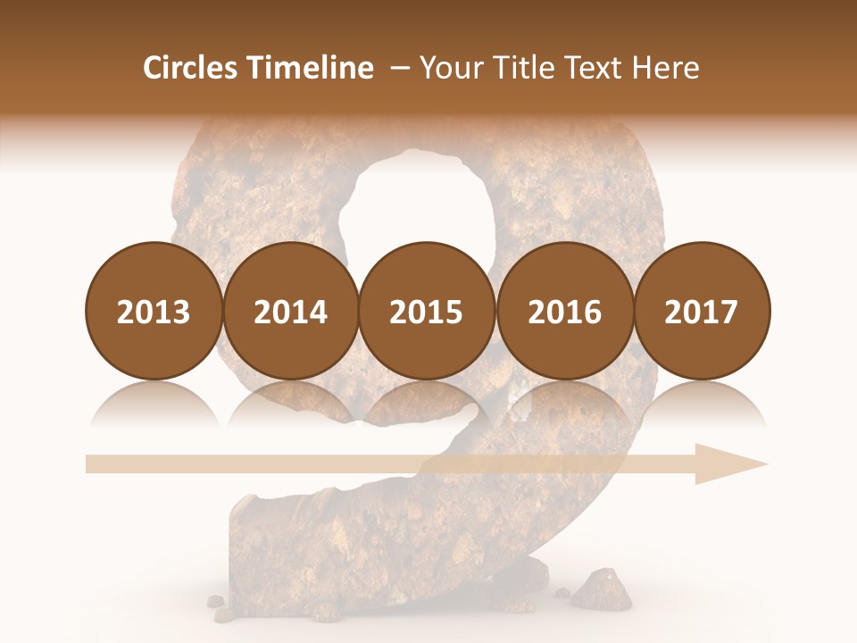 Business Rock Font PowerPoint Template