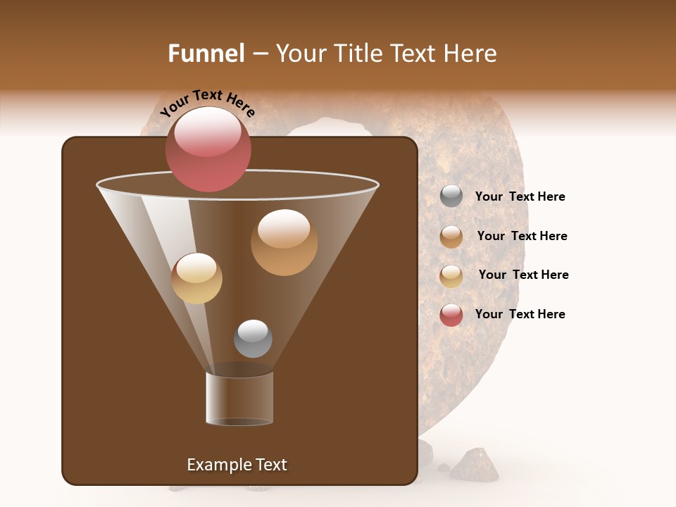Business Rock Font PowerPoint Template
