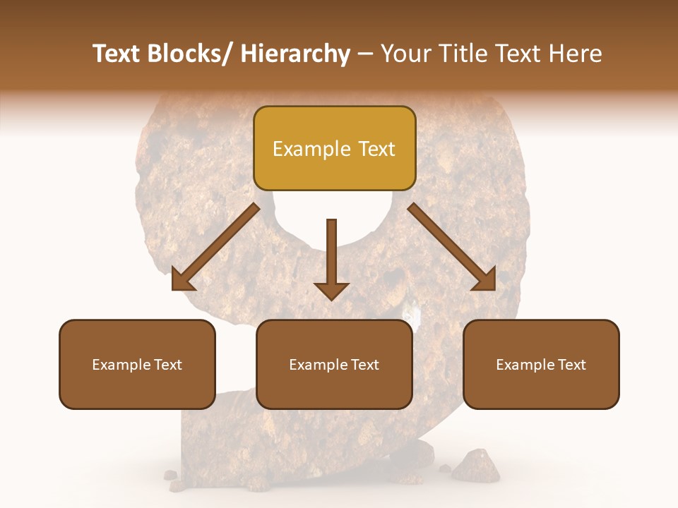 Business Rock Font PowerPoint Template