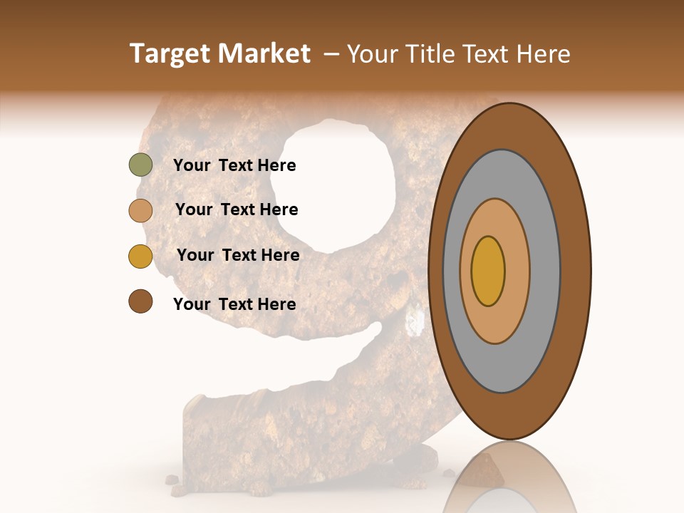 Business Rock Font PowerPoint Template