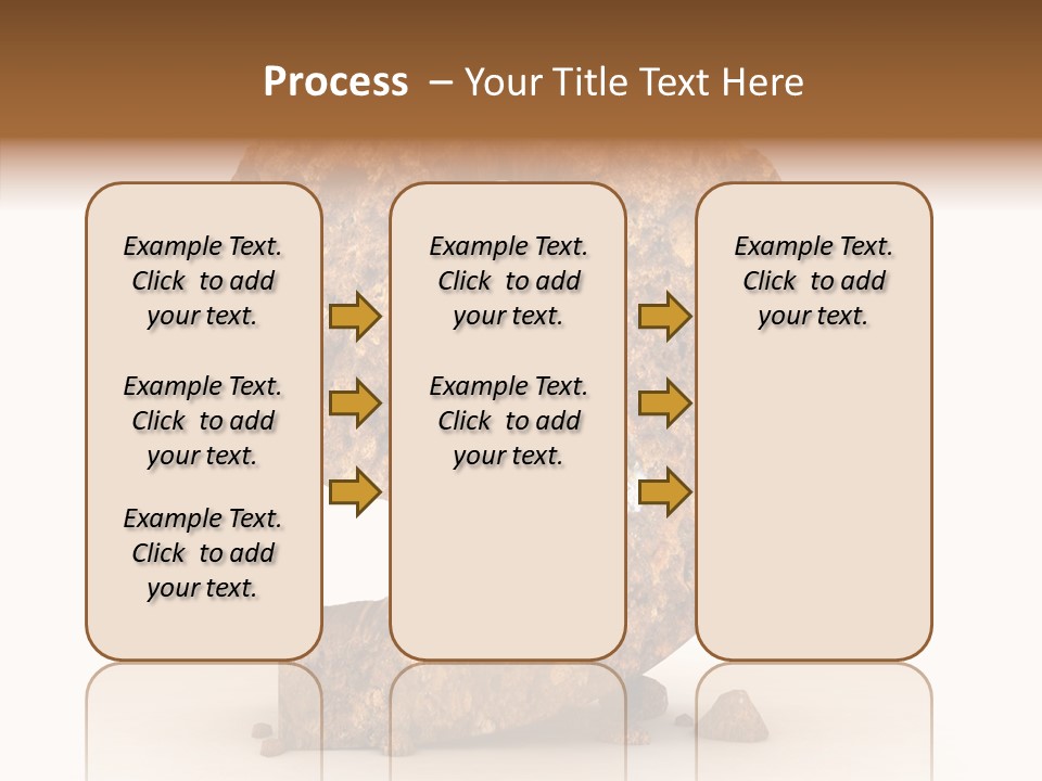 Business Rock Font PowerPoint Template