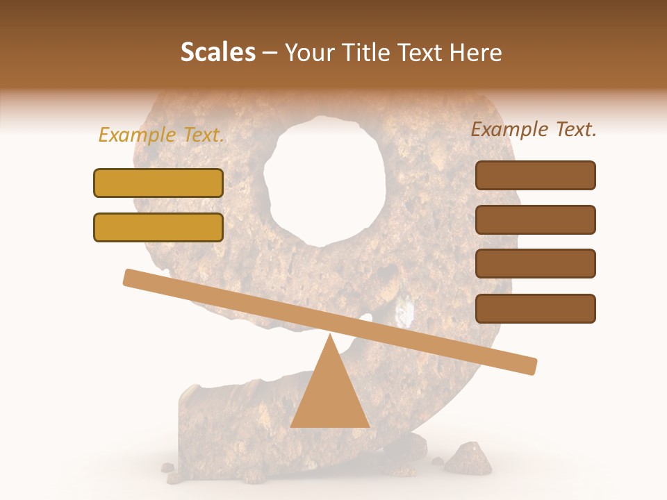 Business Rock Font PowerPoint Template