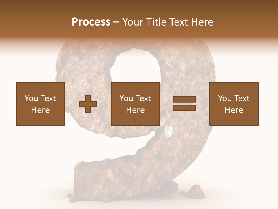 Business Rock Font PowerPoint Template