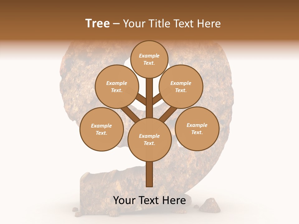 Business Rock Font PowerPoint Template