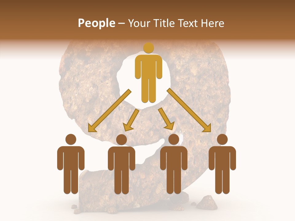 Business Rock Font PowerPoint Template