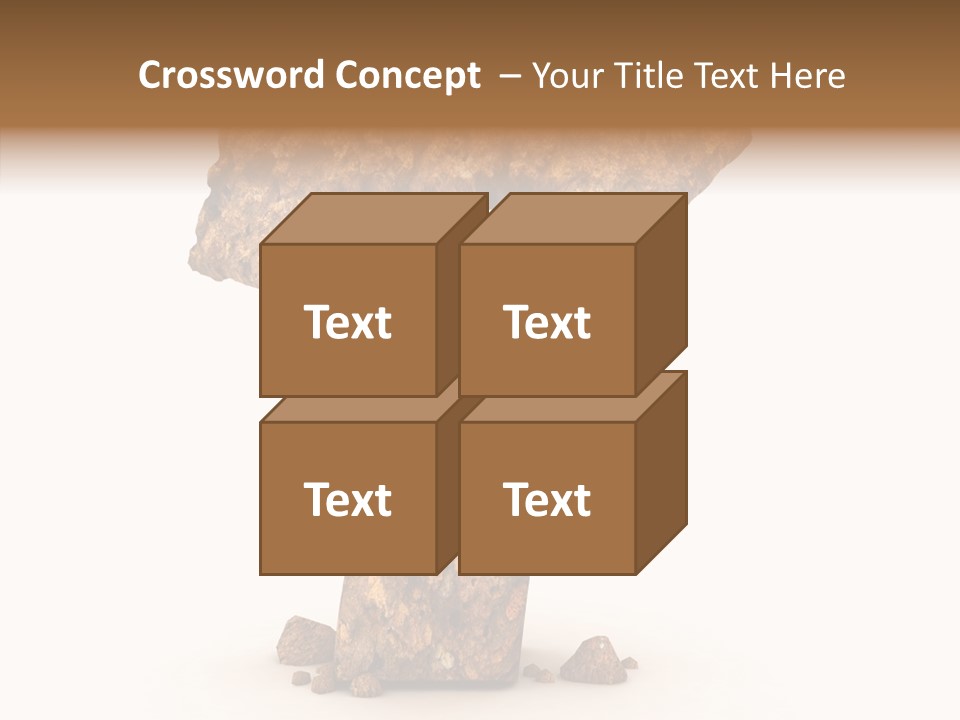 Business Closeup Rough PowerPoint Template